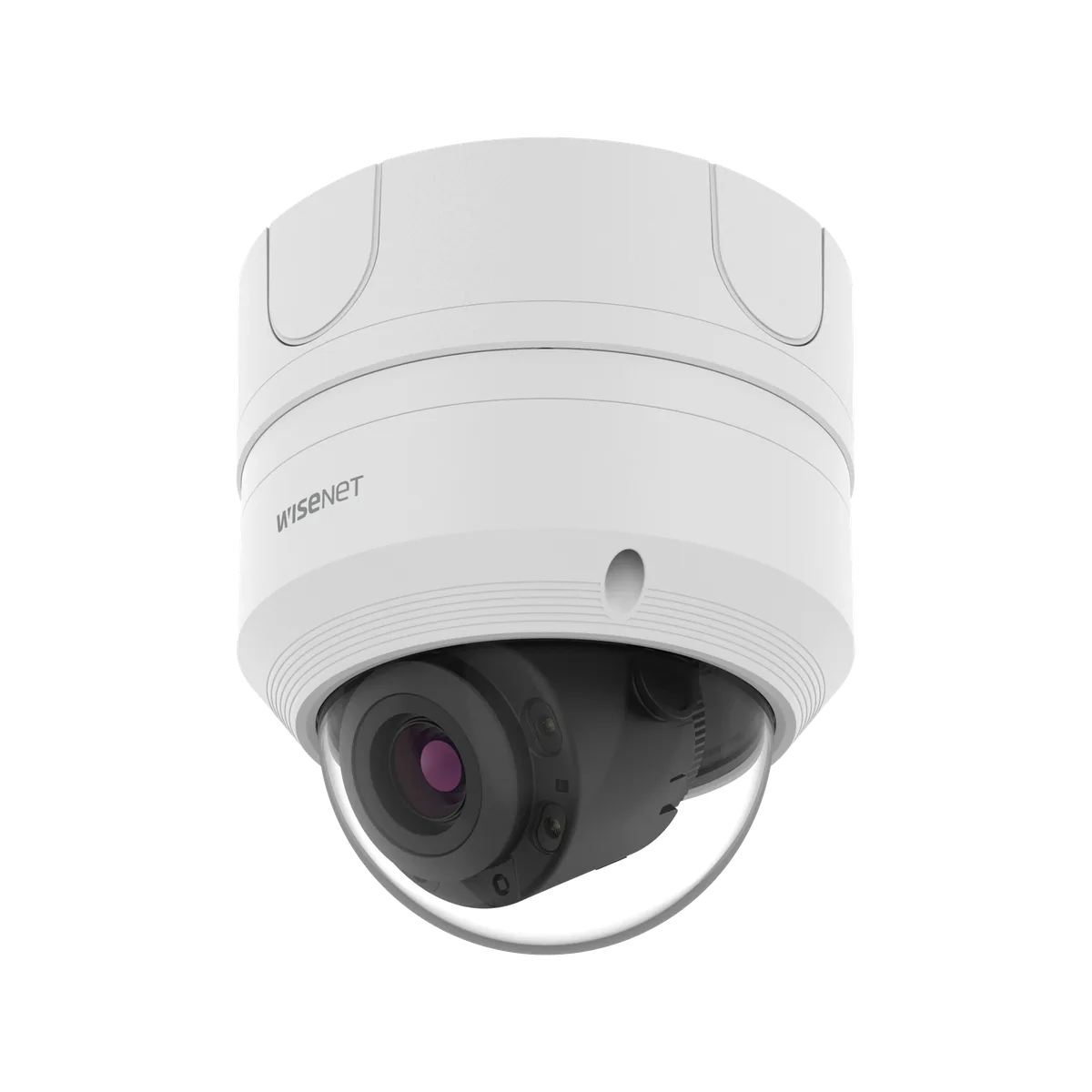 Hanwha SBV-A14B mounting reference view showing TR20 fixing-screw locations